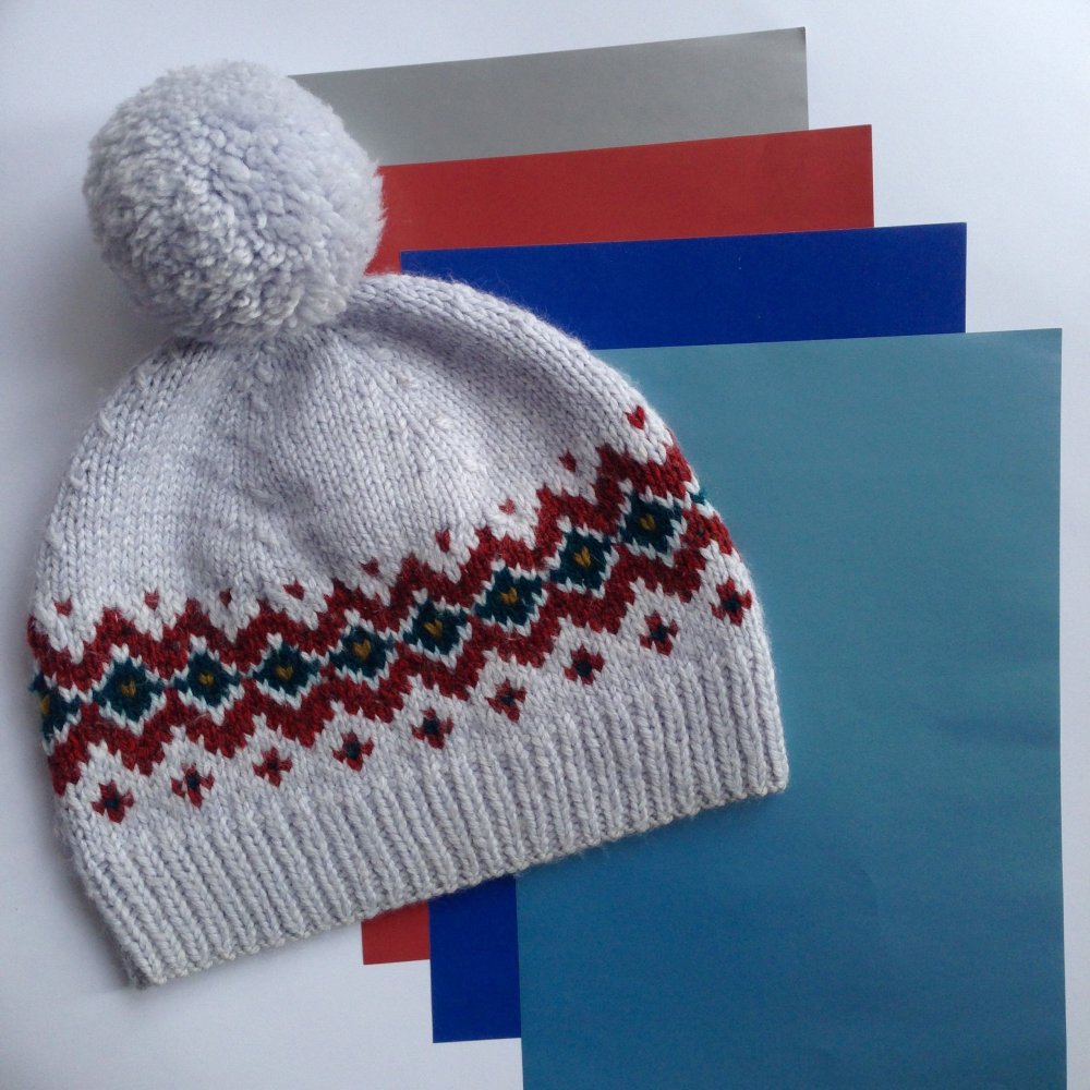 Шапка жаккардом