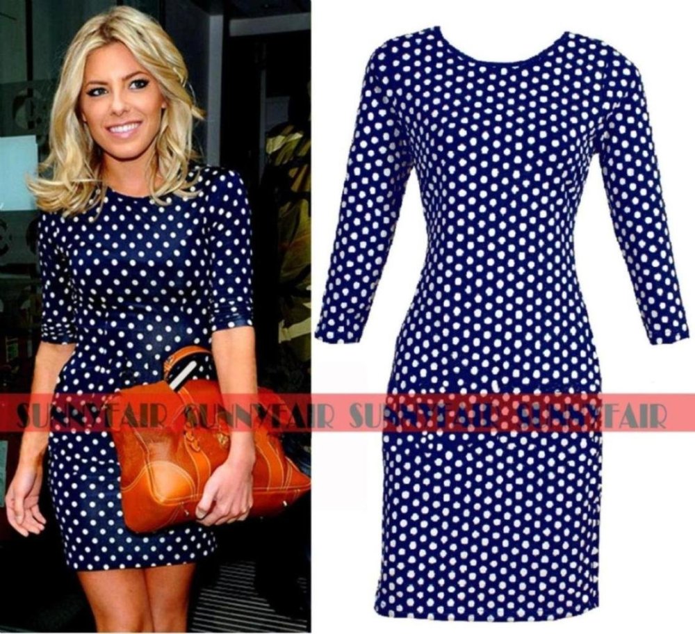 Украшения к платью в горох