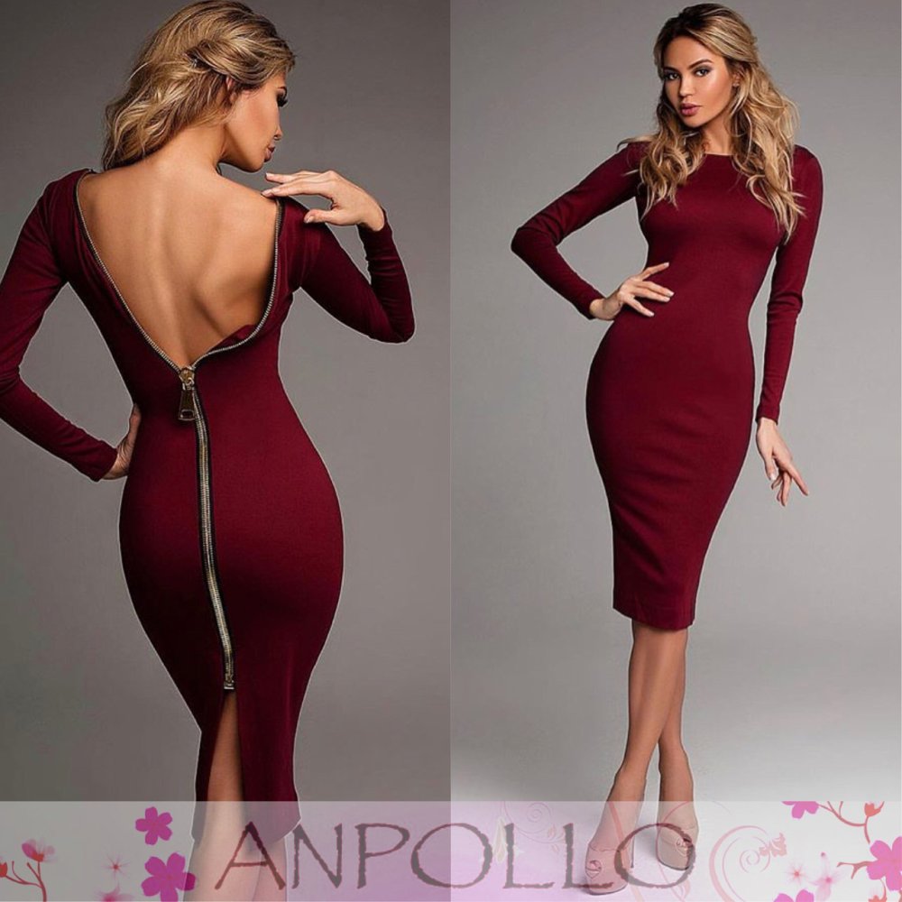 Платье с замком