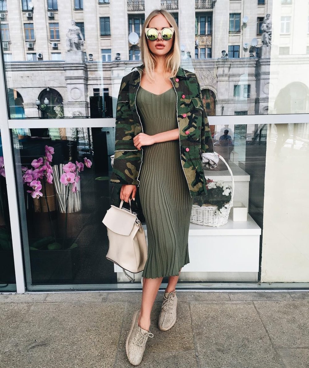 Трикотажная юбка