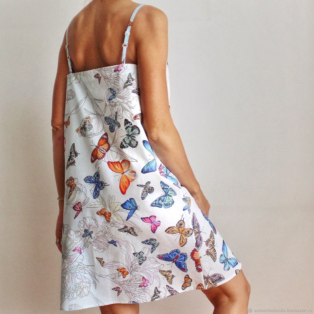 Черный летний сарафан