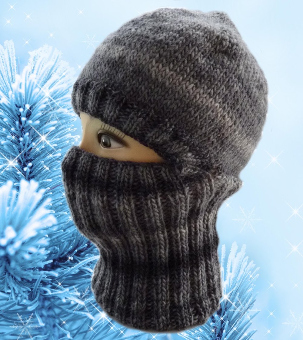 Шапка узором плетенка