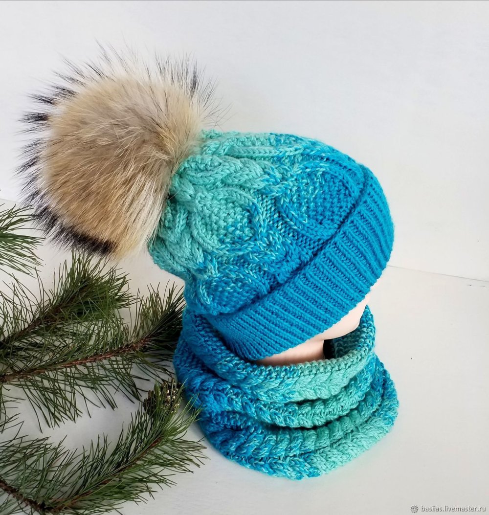 Беретка пуховая