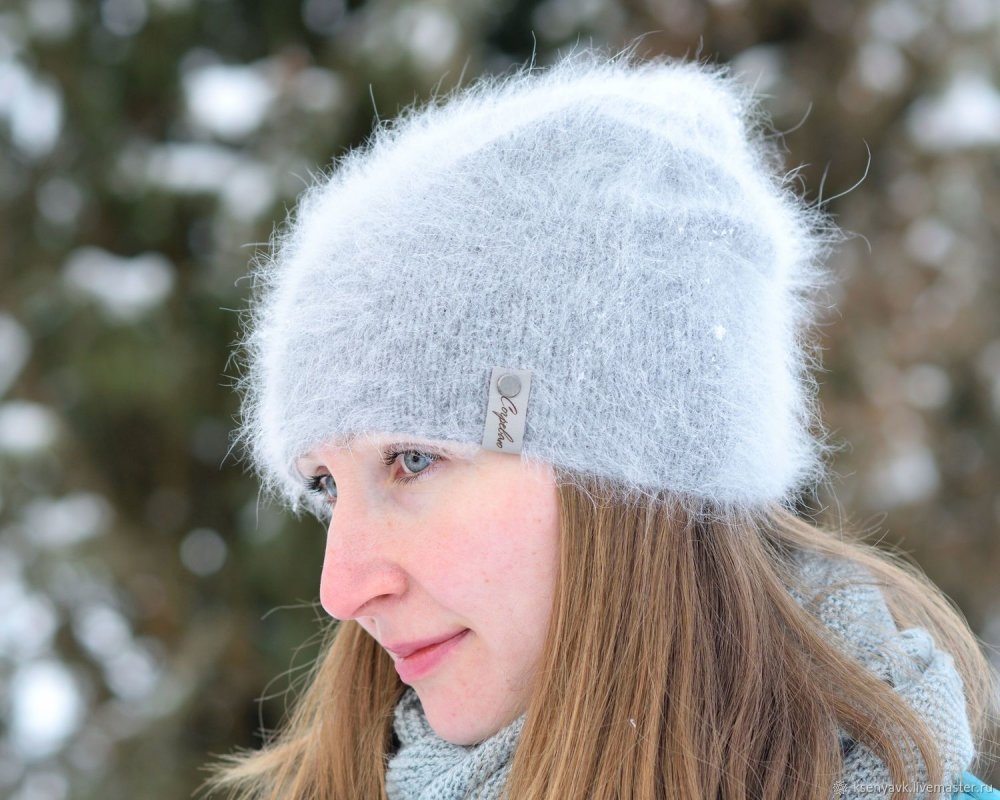 Двойная шапка с ушками