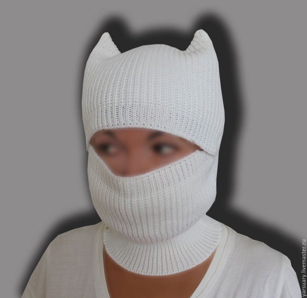 Балаклава вязаная