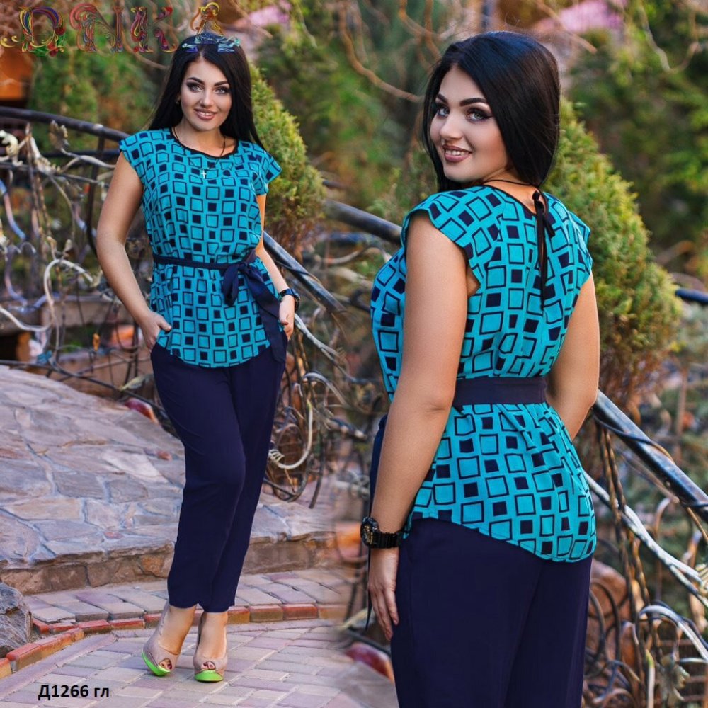 Костюм женский штапель