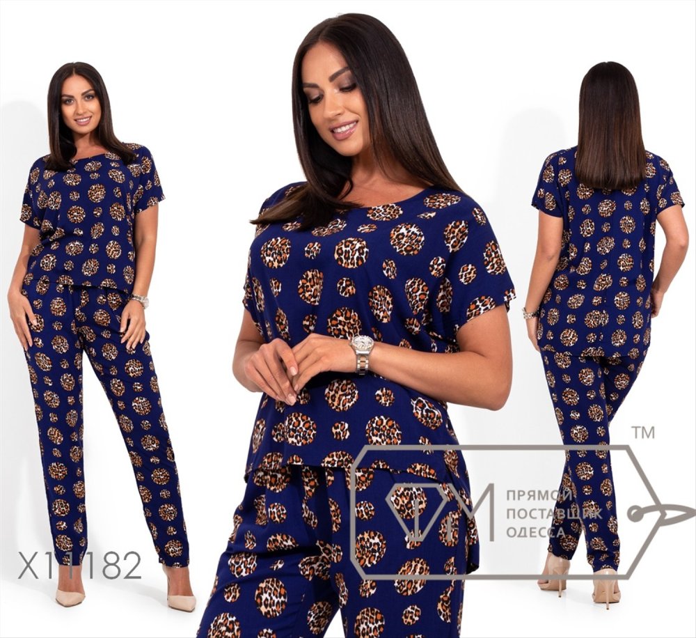 Летний комбинезон для полных