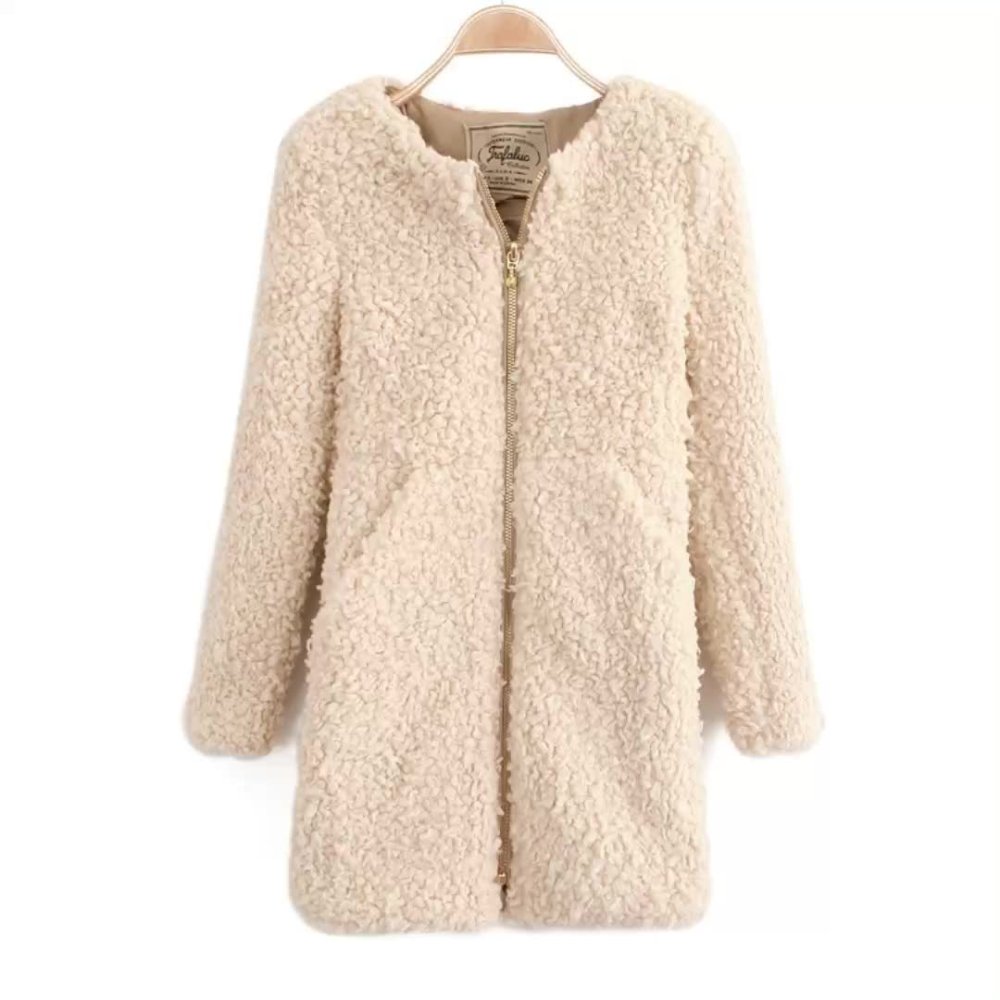 Плюшевая куртка HM