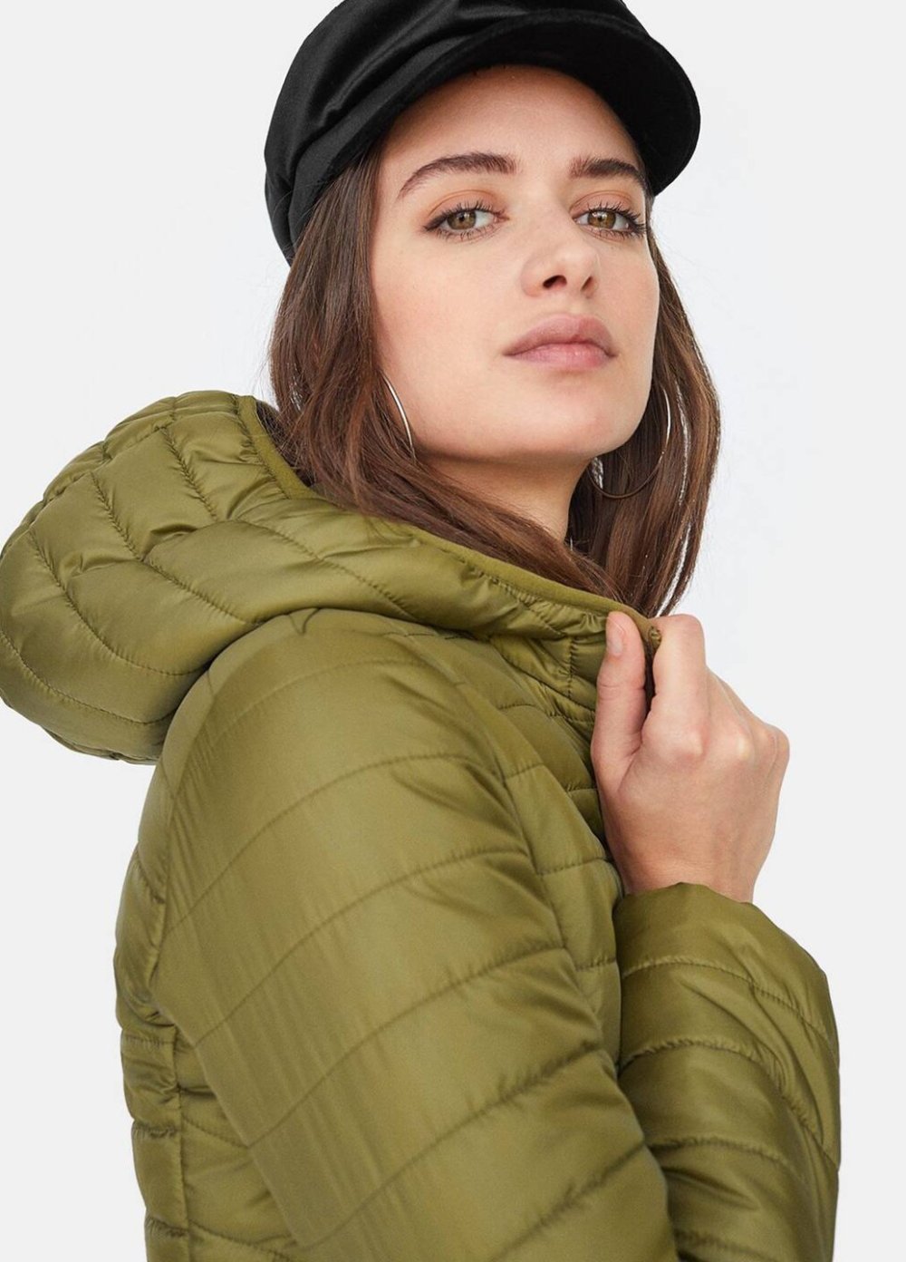 Куртка парка женская осенняя