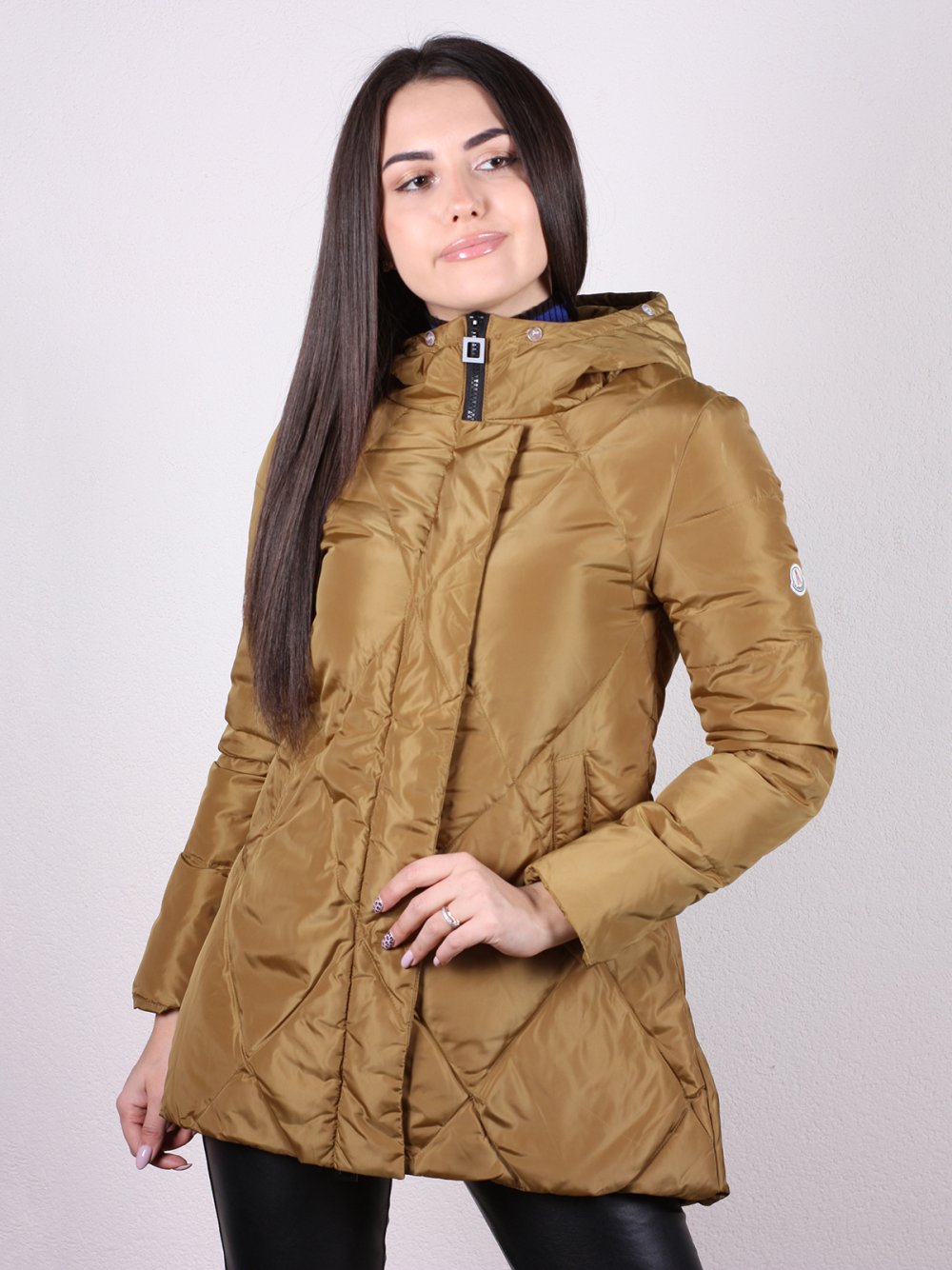 Коричневая косуха женская