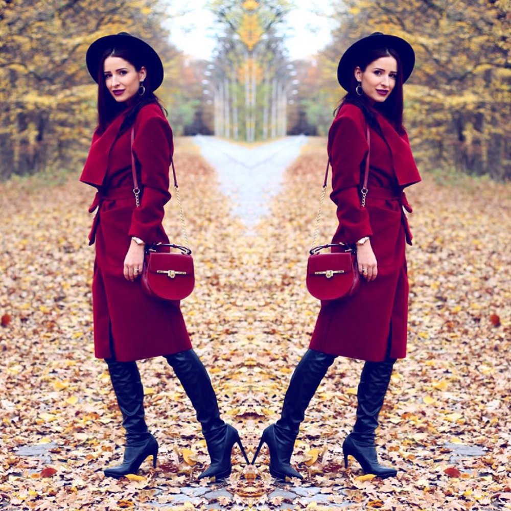 Пальто зимнее Инстаграмм