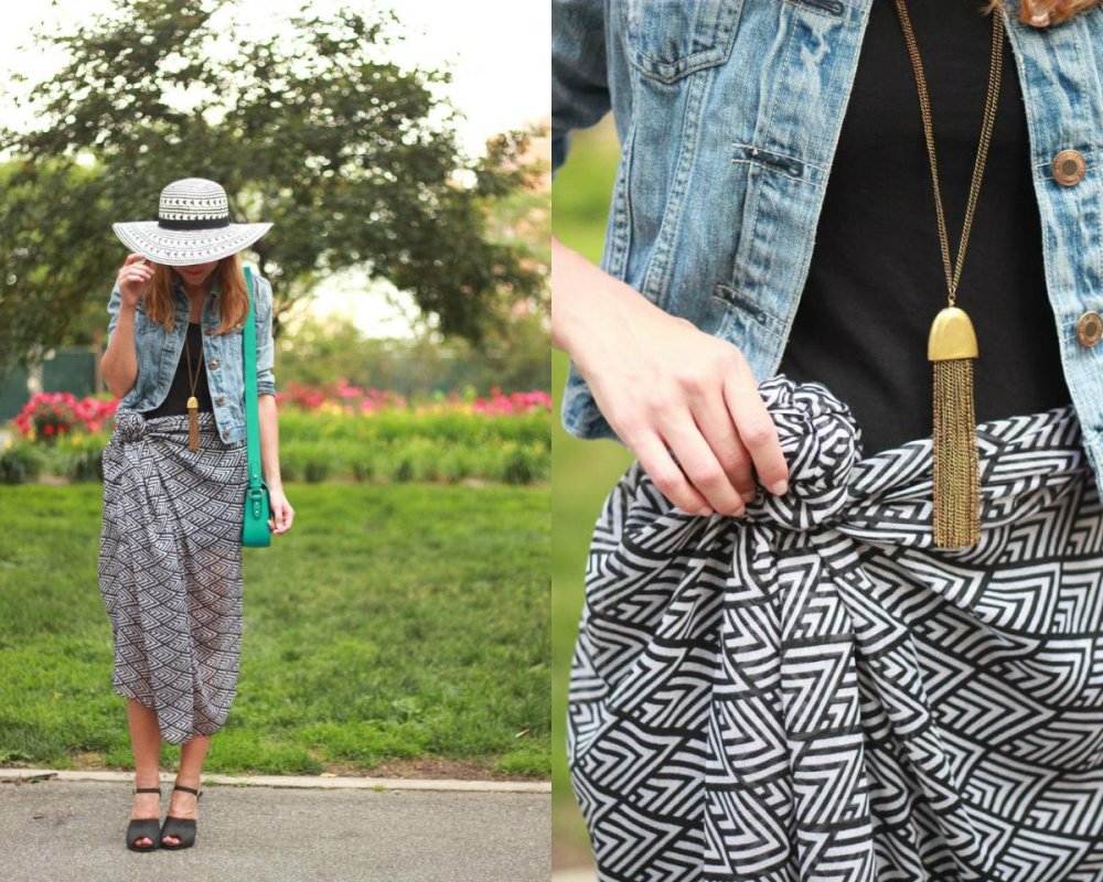 Палантин фисташкового цвета