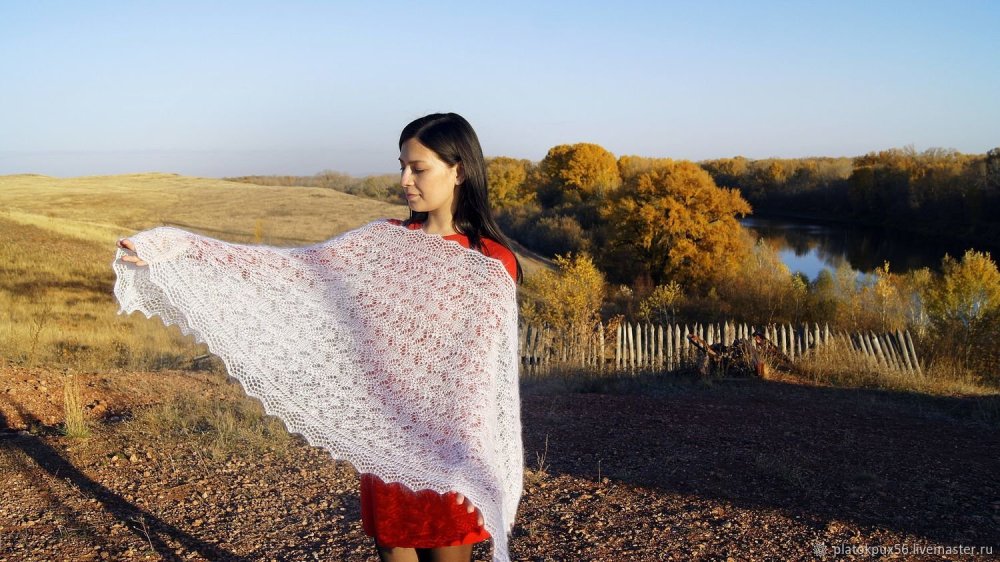 Оренбургский палантин