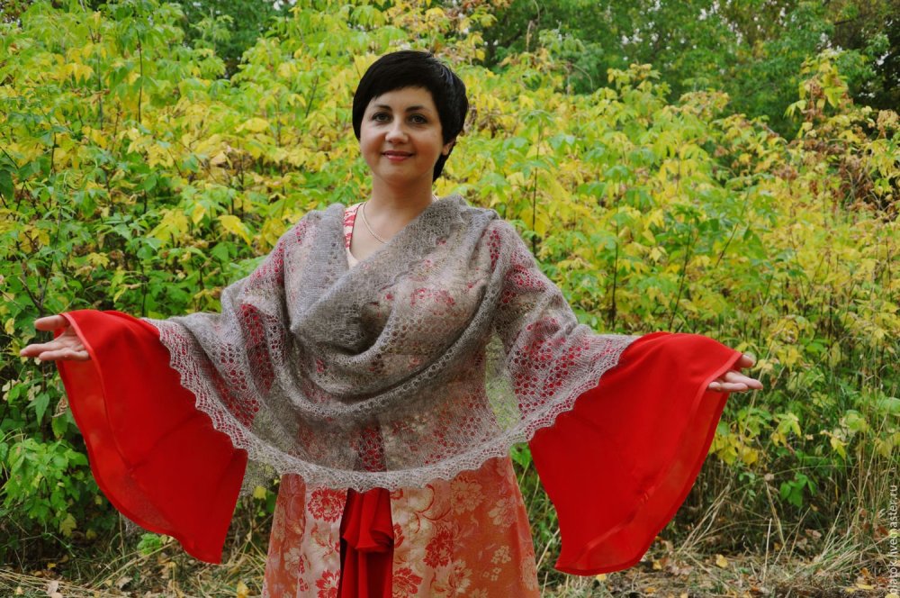 Палантин с пальто