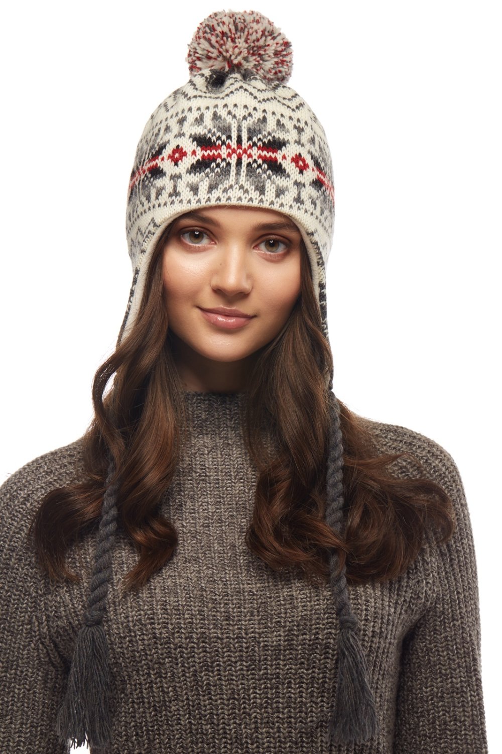 Дизайнерские шапки женские вязаные