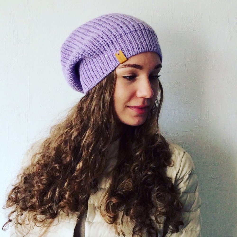 Ольга Макшеева вязание шапки бини