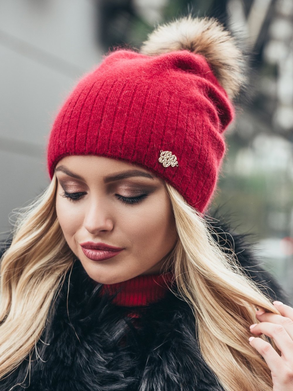 Шапки с бубоном