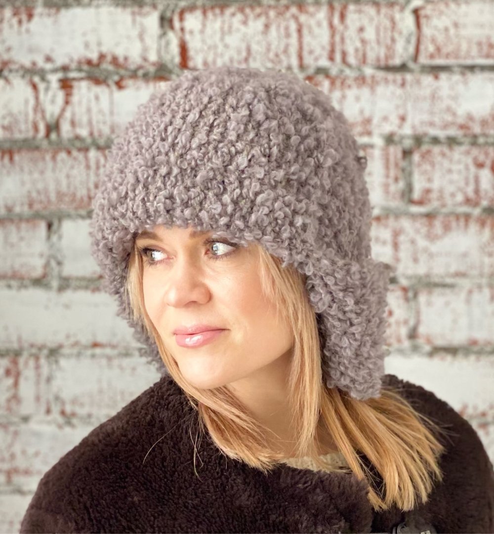 Шапки из Дропс букле