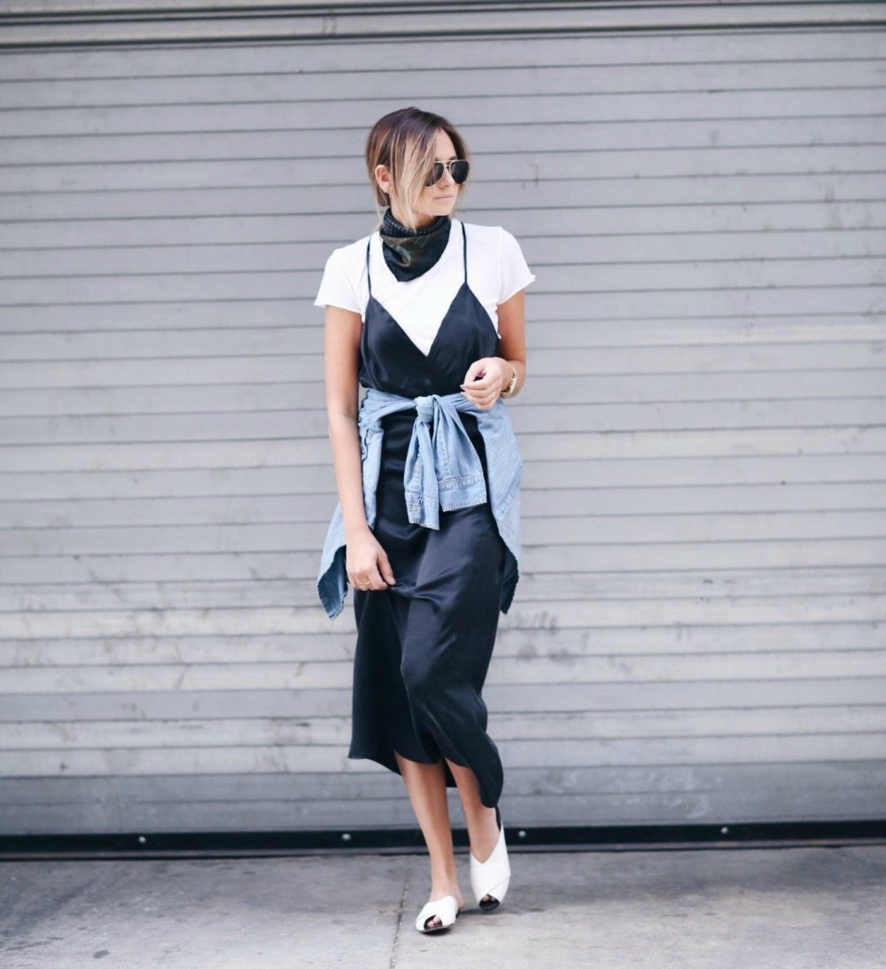 Сарафан со свитером