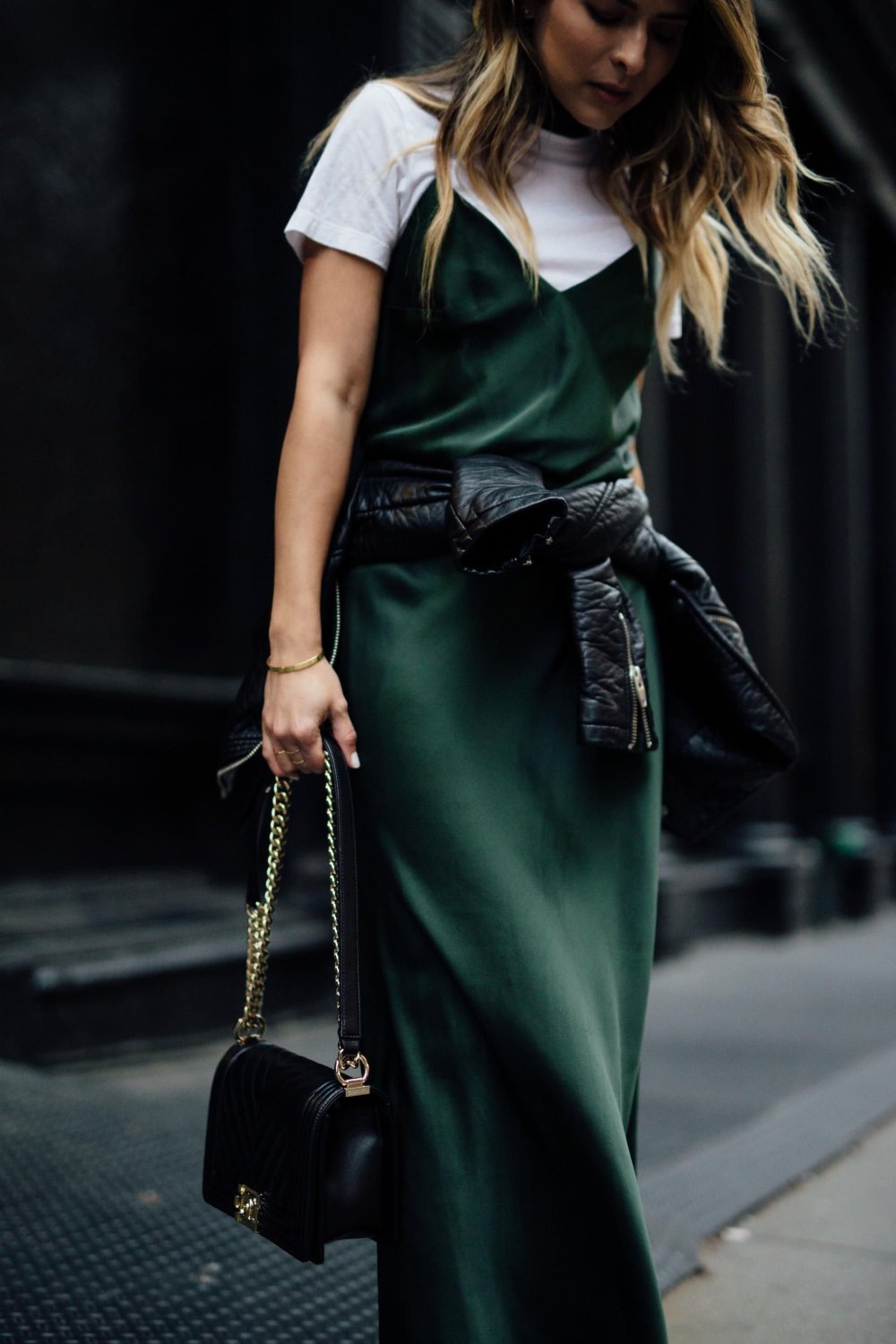 Джинсовка с платьем