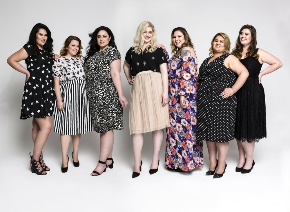 Стиль Кэжуал для полных девушек