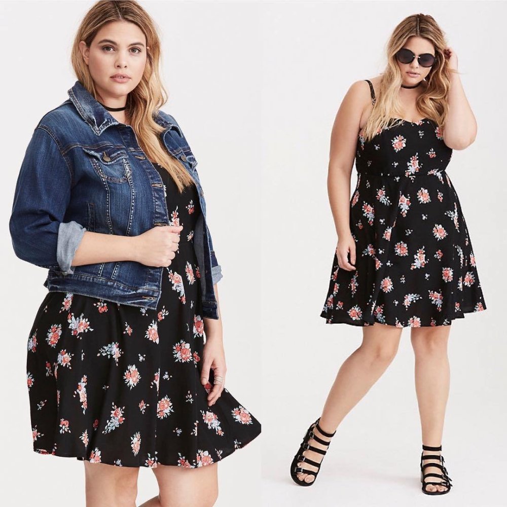 Стиль одежды для полных девушек