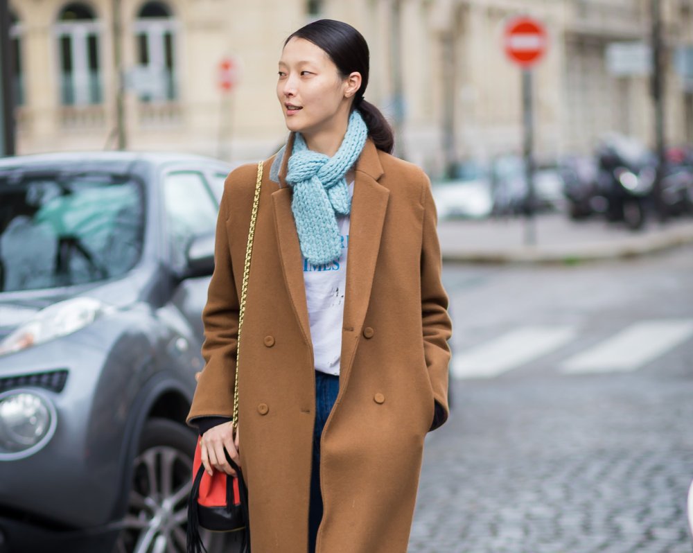 Головной убор к пальто кэмел