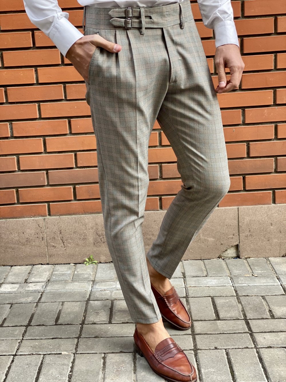 Мужские брюки для рабочих твидовые начала 20 века