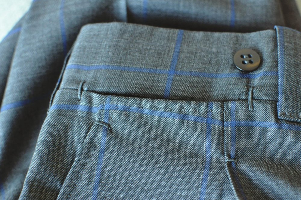 Клетчатые брюки мужские