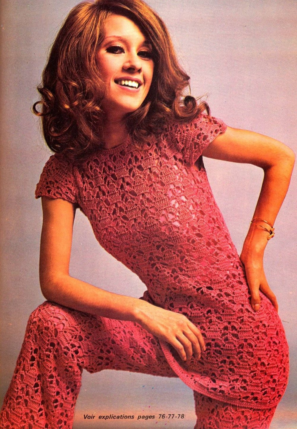 Костюм крючком для женщин