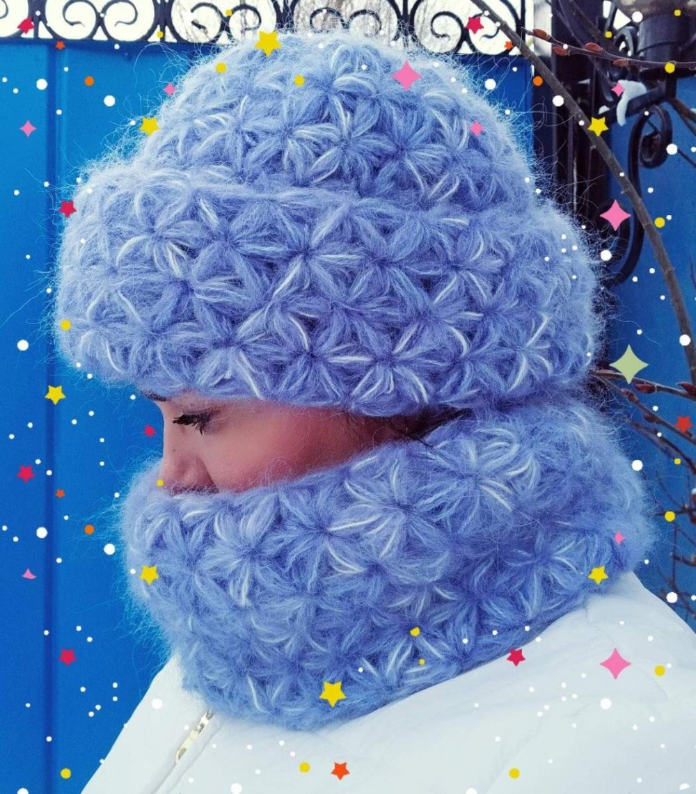 Шапка крючком