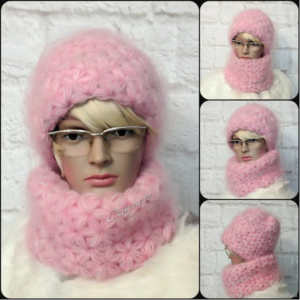 Шапочка узор Звездочка