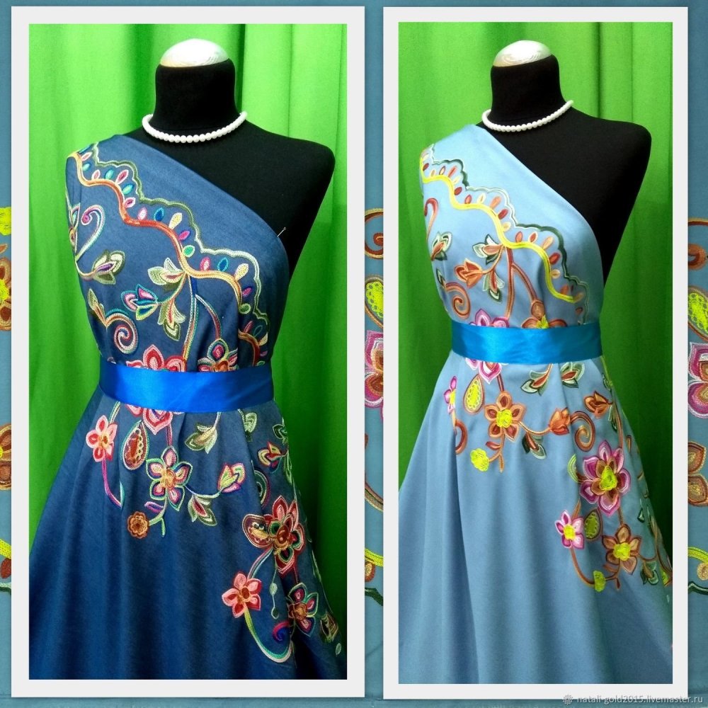 Сарафан из купонной ткани своими руками