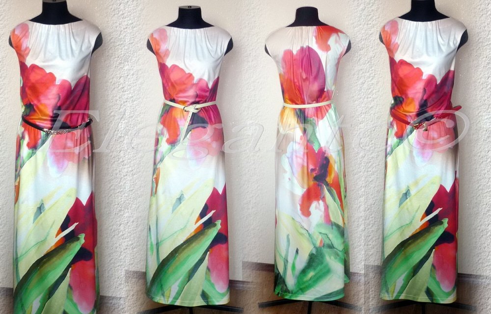 Фасон платья ансамбль и платья с купонами