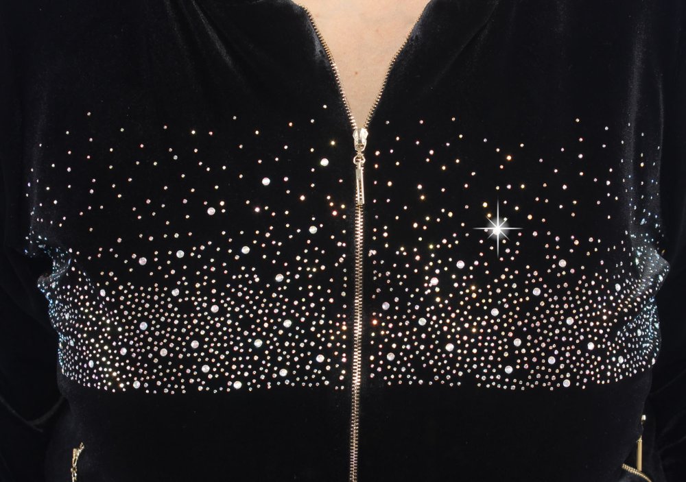 Туника со стразами