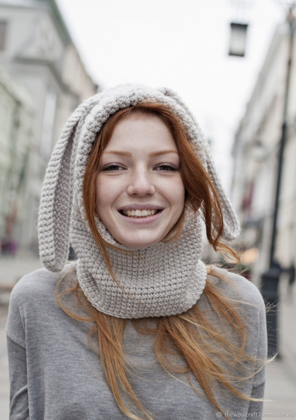 Шарф капюшон