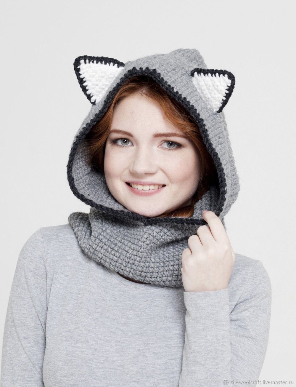 Капюшон с ушками