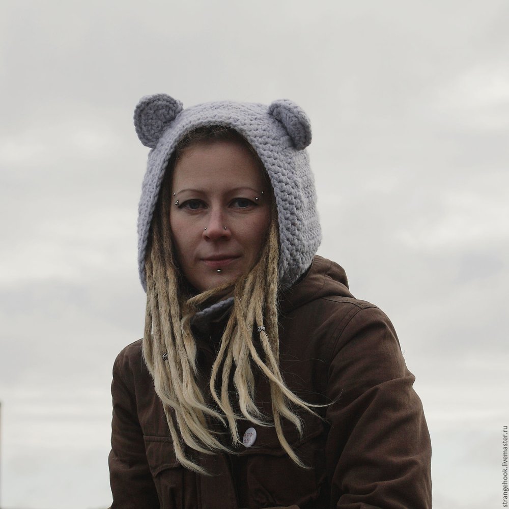 Шарф капюшон