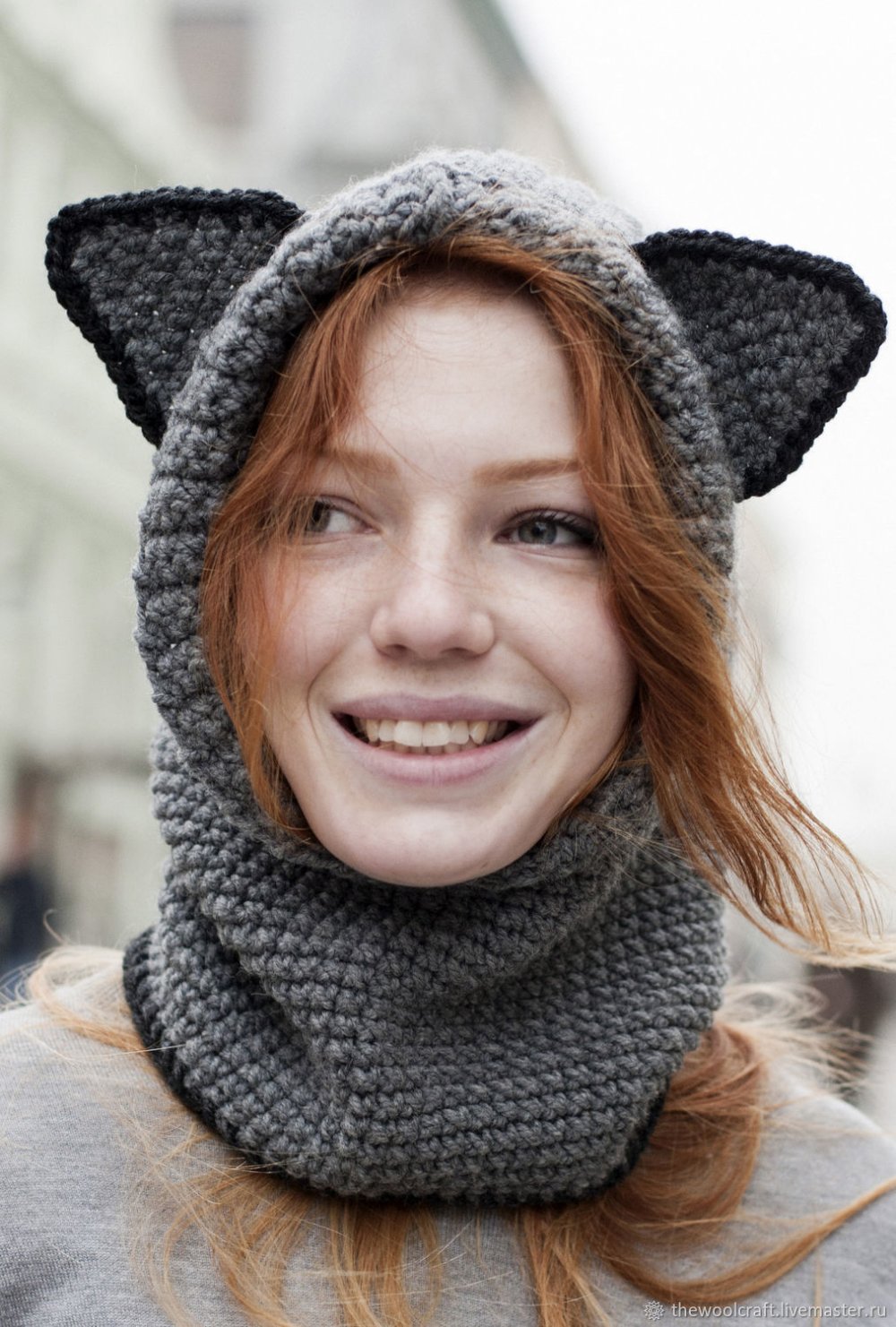 Капюшон с ушками