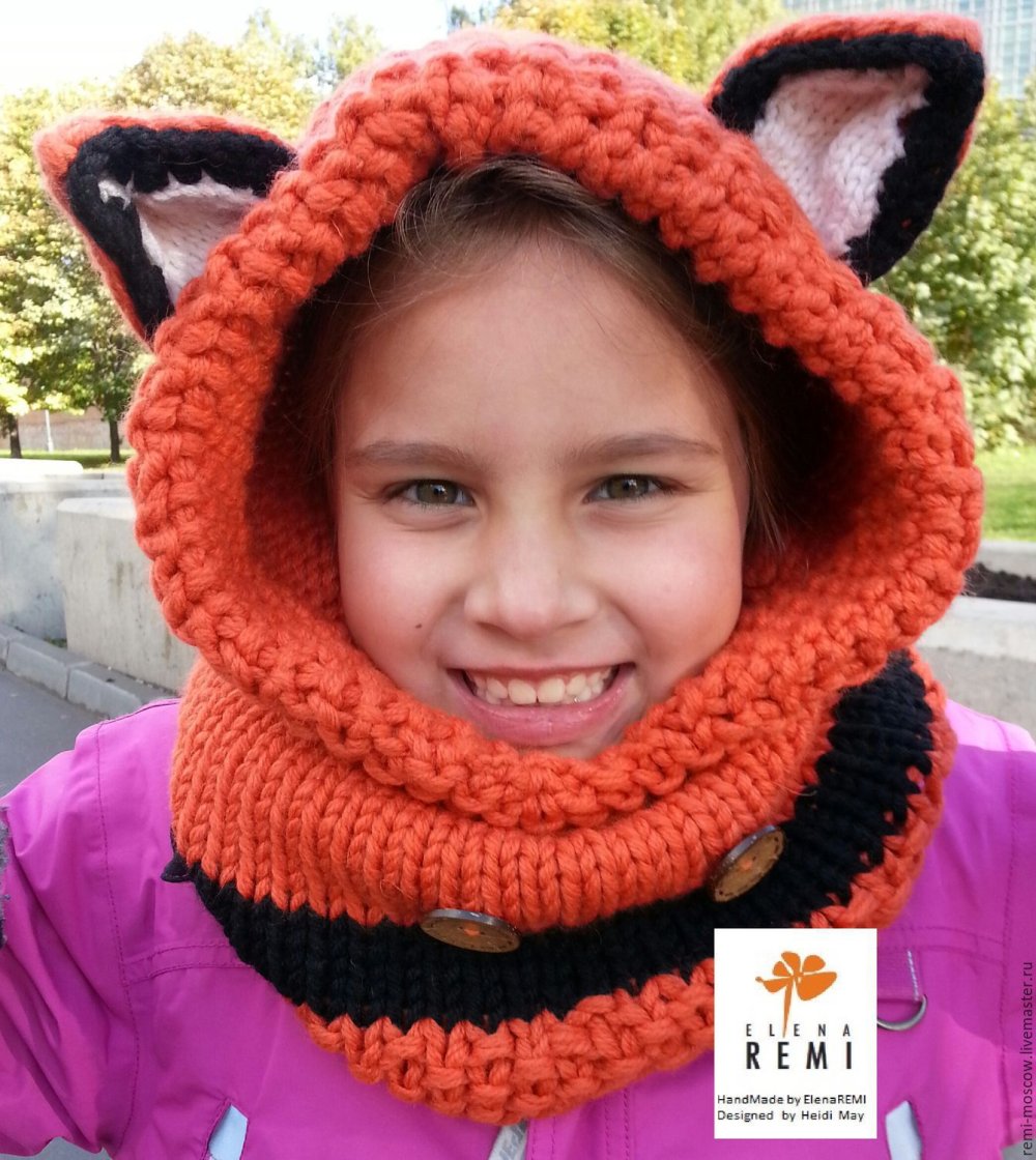 Снуд с ушками