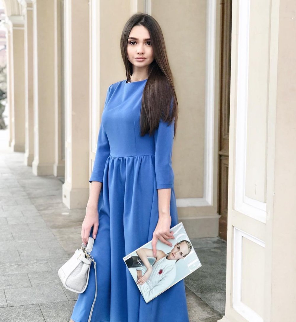 Платья французской длины