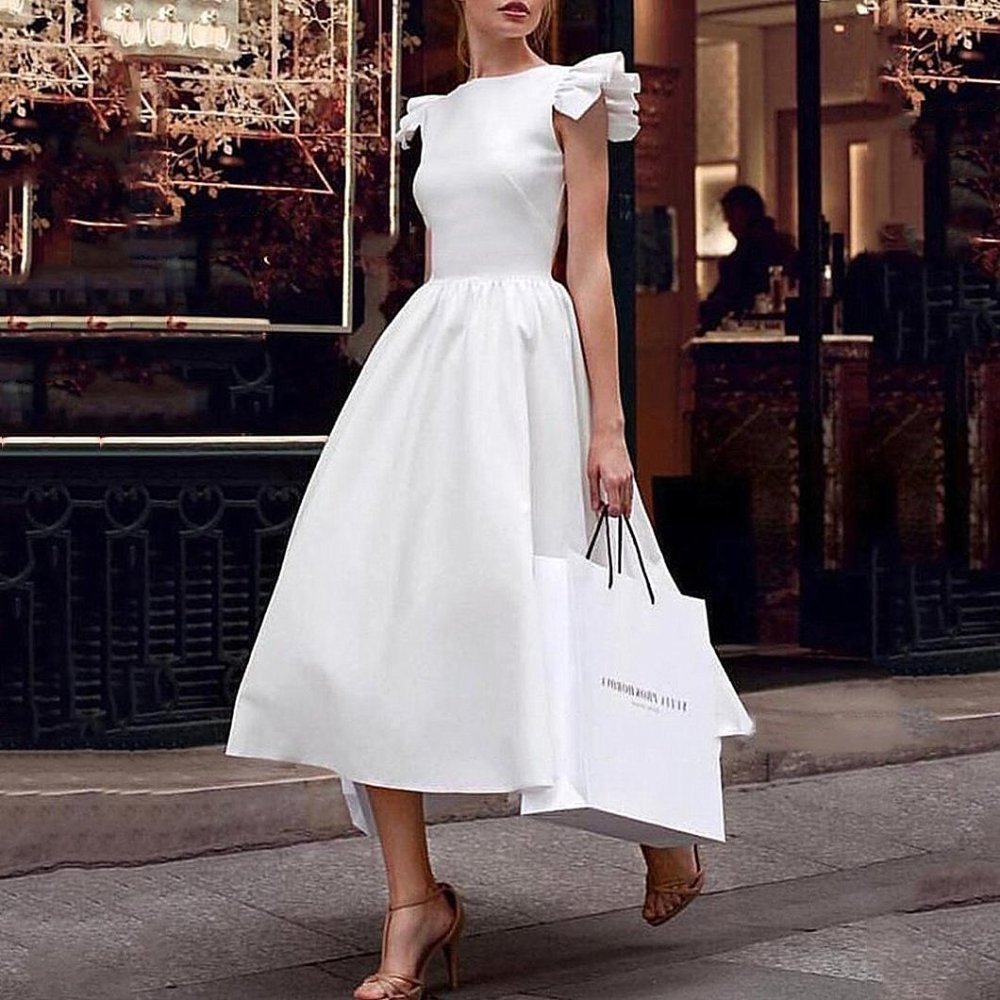 Бордовое платье