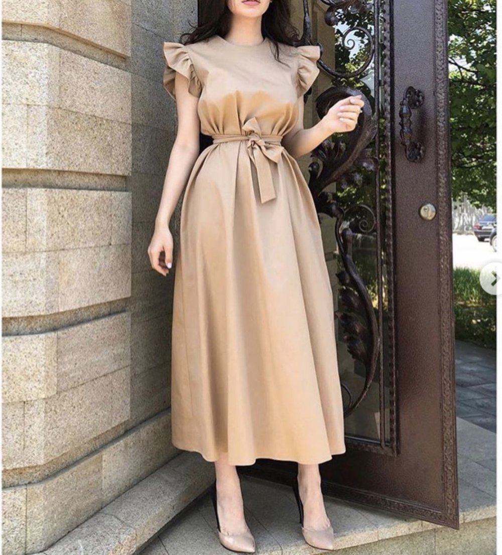 Вечерние платья французской длины