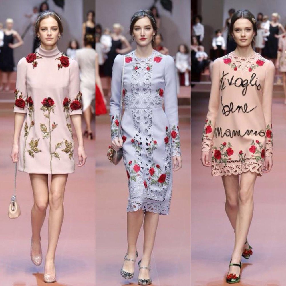 Коллекция Дольче Габбана 2017 зима