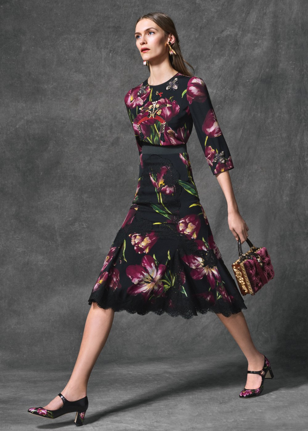 Платье Дольче Габбана черное