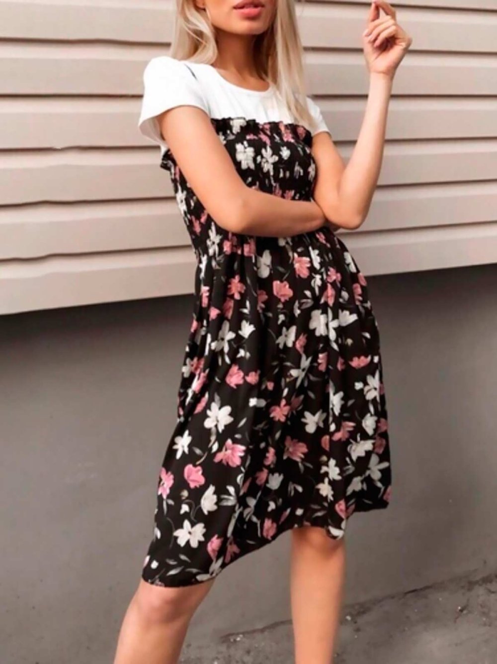 Сарафан с футболкой женский летний