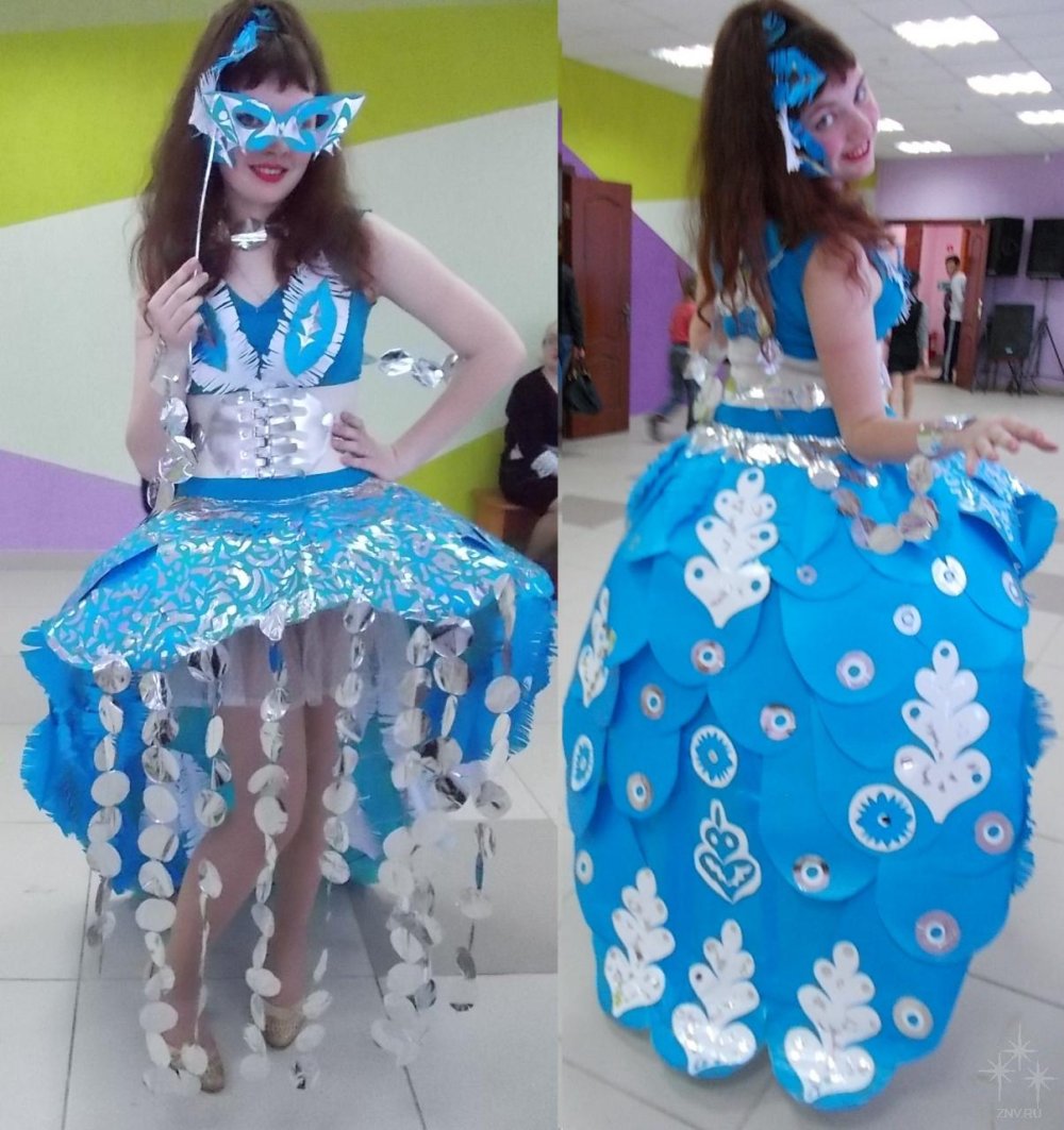 Самодельное платье