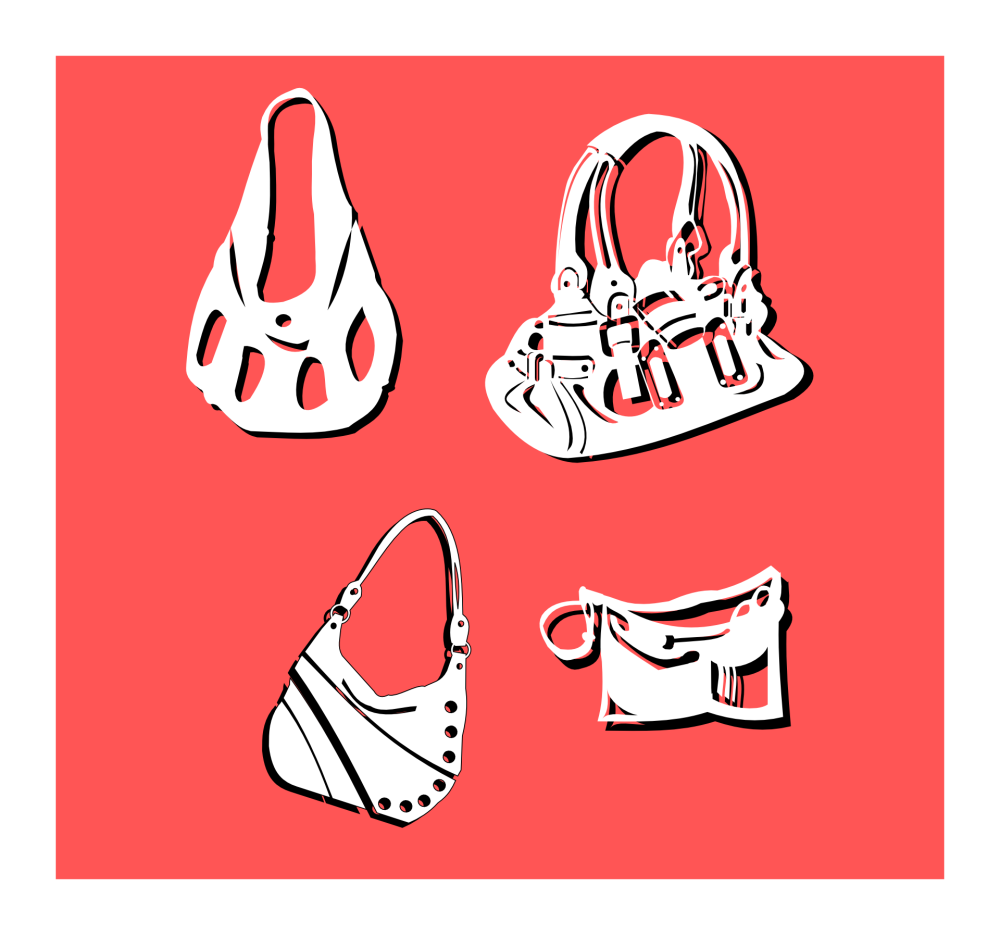 Сумка логотип вектор