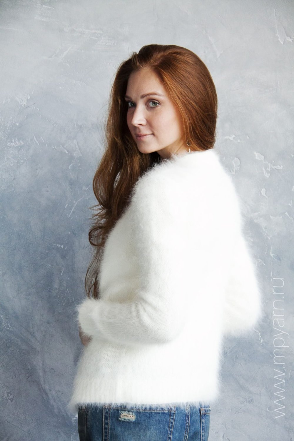 Джемпер из ангорки