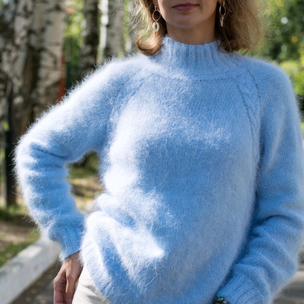 Узор для мохерового джемпера